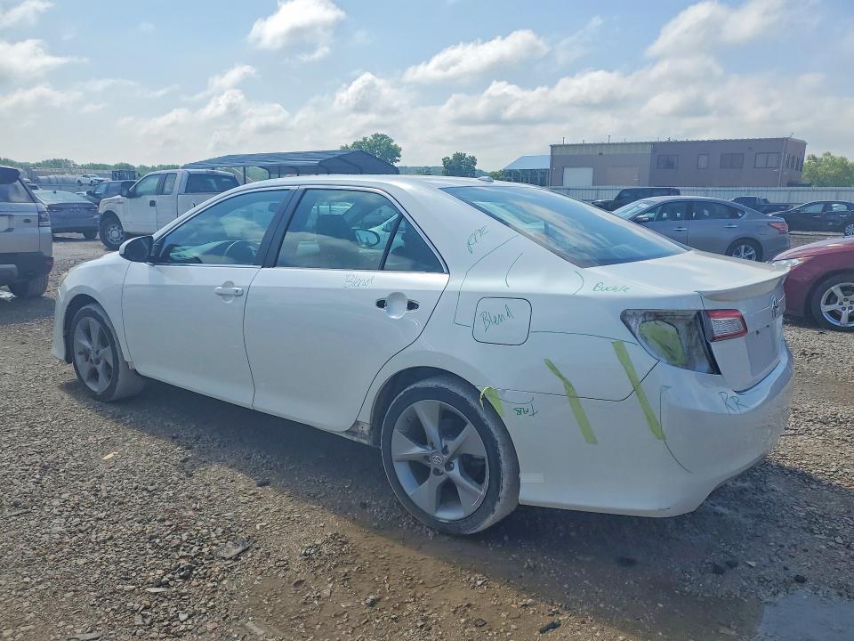 2012 Toyota Camry VIN 4T1BF1FK6CU626487 COPART salvage auction — SIDE, Ks - Cert Of Title-Salvage, sold $4,550 on 2026-07-09 (photo 2)