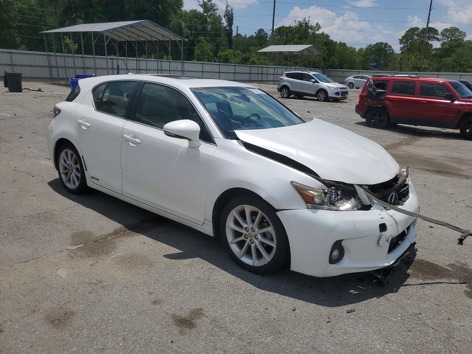 2012 Lexus Ct VIN JTHKD5BH8C2082712 COPART salvage auction — FRONT END, Ga - Cert Of Title-Salvage, sold $3,200 on 2026-07-20 (photo 4)