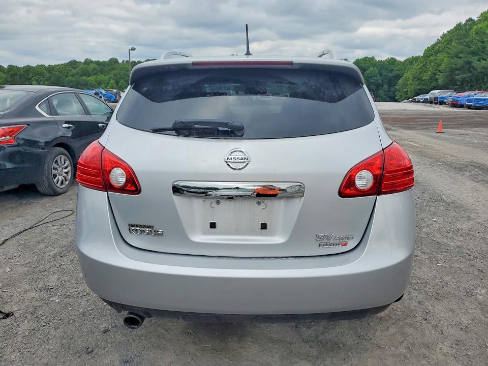 2012 Nissan Rogue VIN JN8AS5MV3CW711375 COPART salvage auction — REAR END, Mt - Certificate Of Title, sold $475 on 2026-07-09 (photo 6)