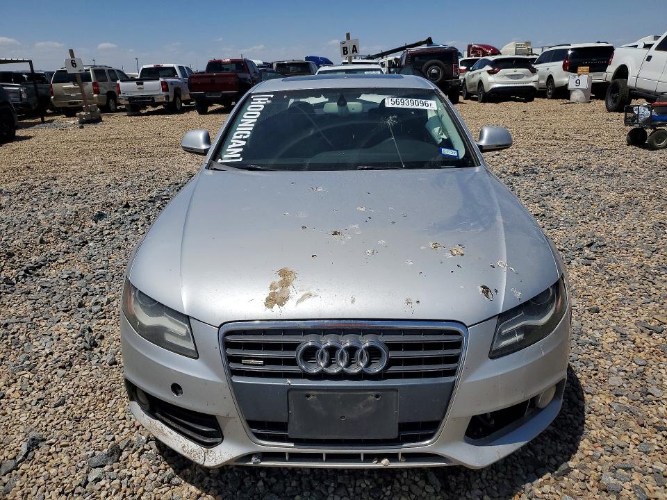 2009 Audi A4 VIN WAUSF78K49N065159 COPART salvage auction — REAR END, Tx - Salvage Vehicle Title, sold $90 on 2026-07-28 (photo 5)