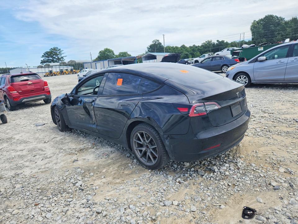 2022 Tesla Model 3 VIN 5YJ3E1EB2NF191556 COPART salvage auction — FRONT END, Ga - Certificate Of Title (P), sold $3,300 on 2026-07-29 (photo 2)