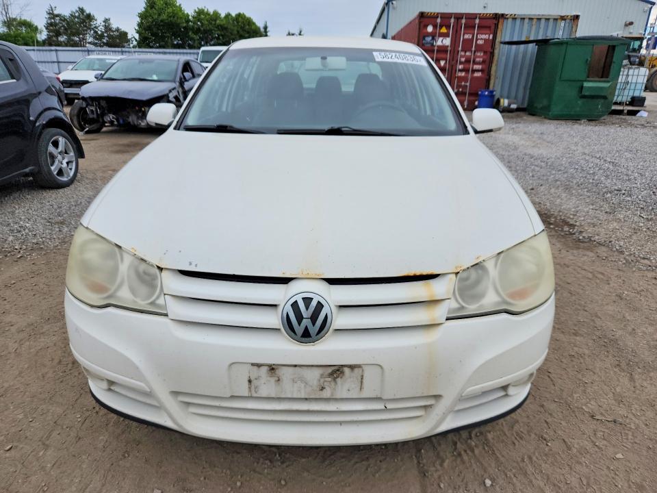 2009 Volkswagen Golf VIN 9BWEL41J594019859 COPART salvage auction — MINOR DENT/SCRATCHES, ON - PERMIT NO BRAND - UNFIT, sold $300 on 2026-07-08 (photo 5)