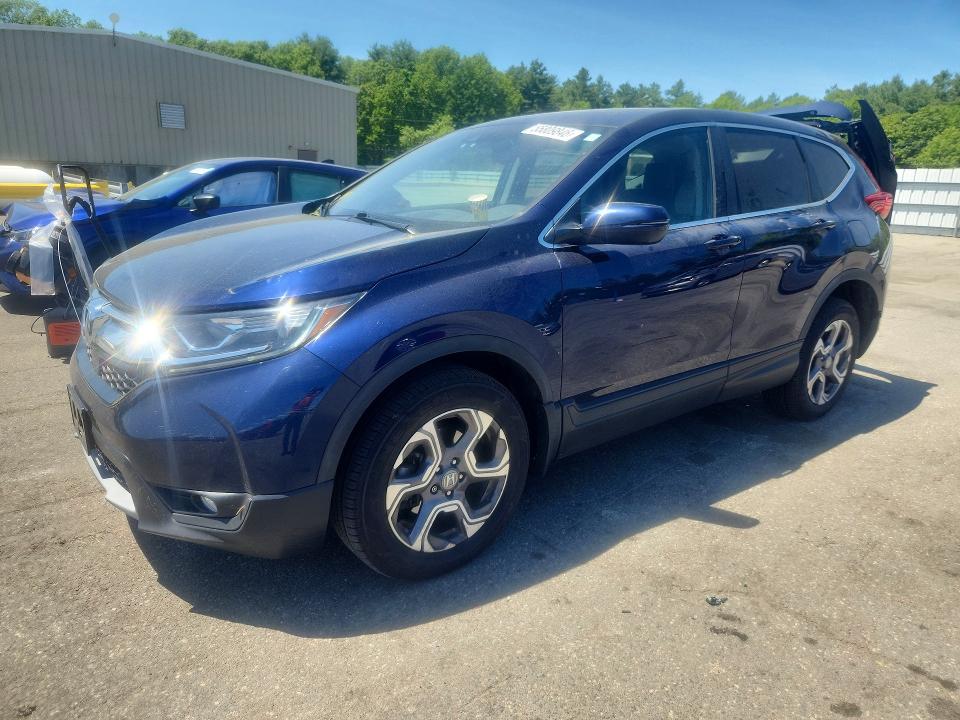 2018 Honda Cr-v VIN 7FARW2H88JE012416 COPART salvage auction — REAR END, Ri - Salvage Certificate Of Title, sold $4,450 on 2026-07-16 (photo 1)