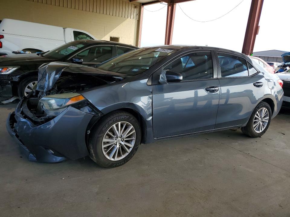 2014 Toyota Corolla VIN 5YFBURHE0EP068555 COPART salvage auction — FRONT END, Tx - Certificate Of Title, sold $1,500 on 2026-07-07 (photo 1)