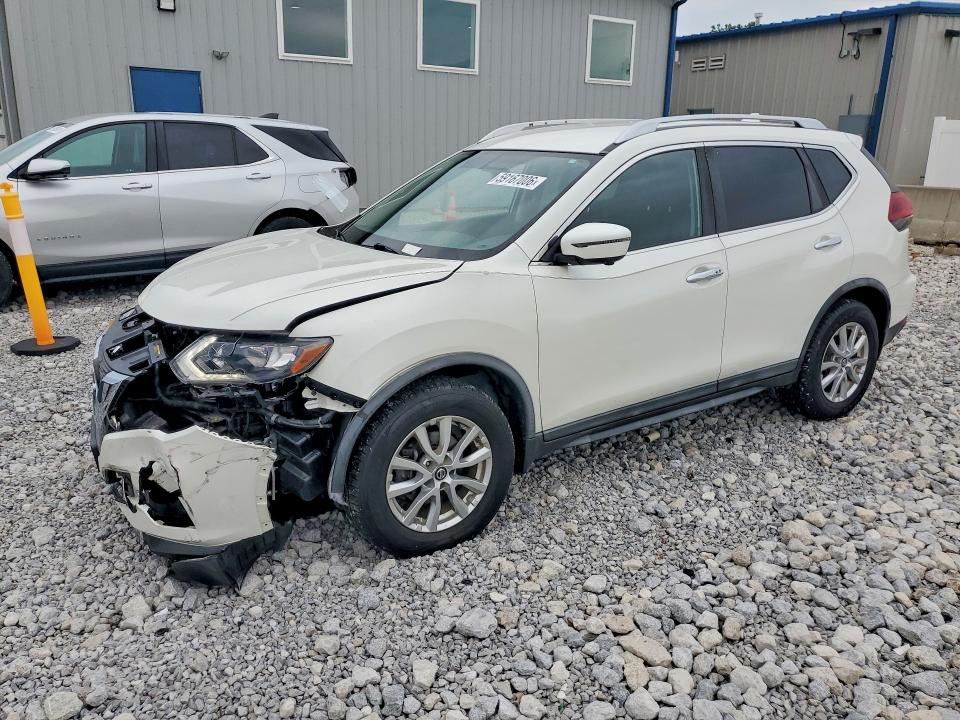 2018 Nissan Rogue VIN KNMAT2MV3JP546880 COPART salvage auction — FRONT END, Oh - Cert Of Title-Salvage, sold $4,150 on 2026-07-17 (photo 1)