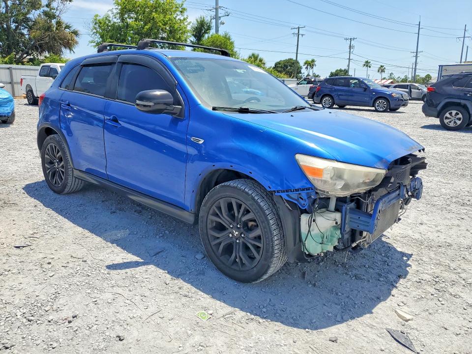 2018 Mitsubishi Outlander VIN JA4AP3AUXJU014303 COPART salvage auction — FRONT END, Fl - Cert Of Title Slvg Rebuildable, sold $1,550 on 2026-07-17 (photo 4)
