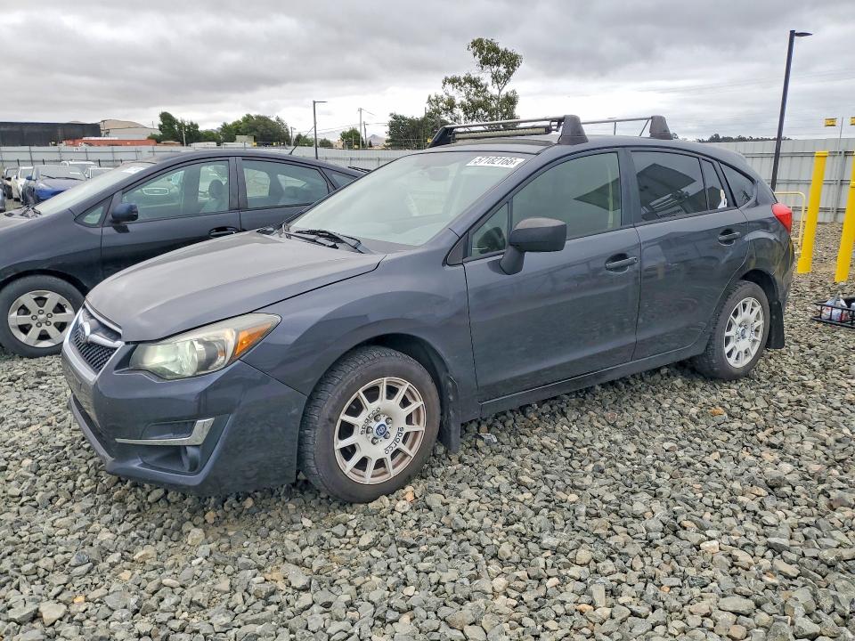 2016 Subaru VIN JF1GPAA60G9238638 COPART salvage auction — SIDE, Ca - Salvage Certificate, sold $225 on 2026-07-30 (photo 1)