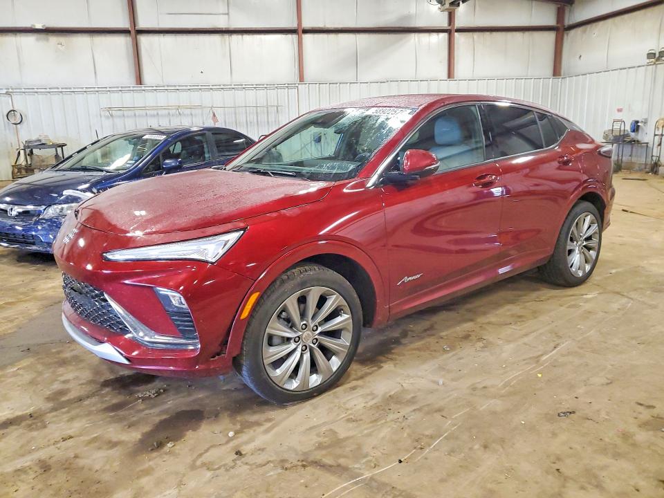 2024 Buick Envista VIN KL47LCE22RB093598 COPART salvage auction — FRONT END, Mi - Certificate Of Title, sold $4,100 on 2026-07-31 (photo 1)