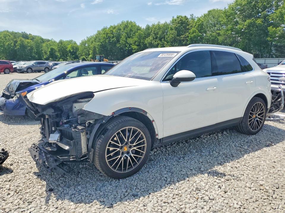 2019 Porsche Cayenne VIN WP1AA2AY7KDA03618 COPART salvage auction — FRONT END, Ma - Cert Of Title-Salvage, sold $15,300 on 2026-07-29 (photo 1)