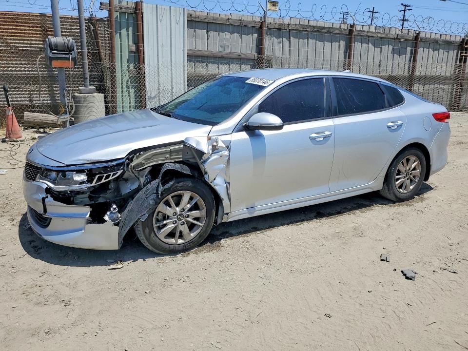 2016 Kia VIN 5XXGT4L37GG021200 COPART salvage auction — FRONT END, Ca - Salvage Certificate, sold $1,700 on 2026-07-02 (photo 1)