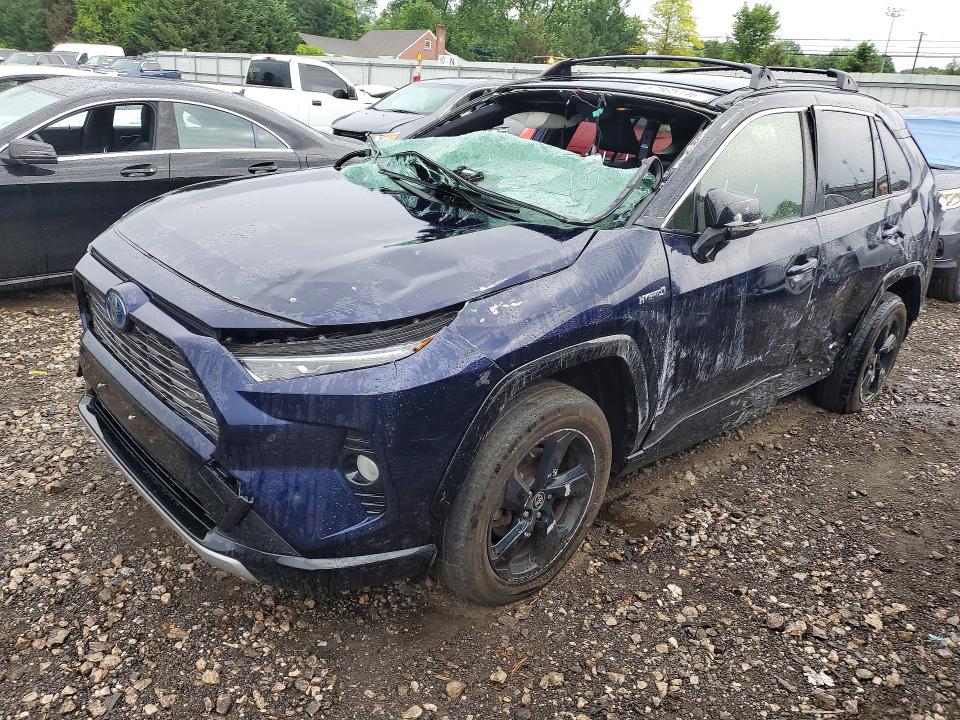 2020 Toyota VIN JTMEWRFV2LD535176 COPART salvage auction — ROLLOVER, Md - Cert Of Salvage > 75% Damage, sold $8,100 on 2026-07-13 (photo 1)