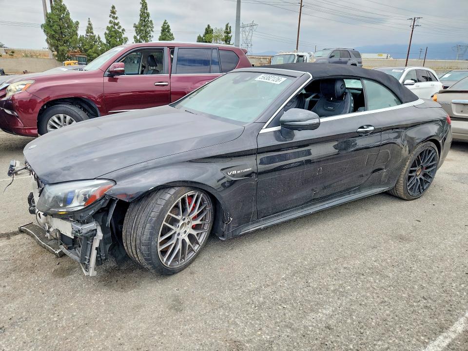 2019 Mercedes-benz C class VIN WDDWK8HB9KF847338 — COPART salvage auction photo