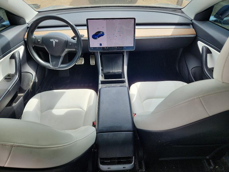 2018 Tesla Model 3 VIN 5YJ3E1EB8JF074199 COPART salvage auction — HAIL, Oh - Cert Of Title-Salvage, sold $7,100 on 2026-07-02 (photo 8)