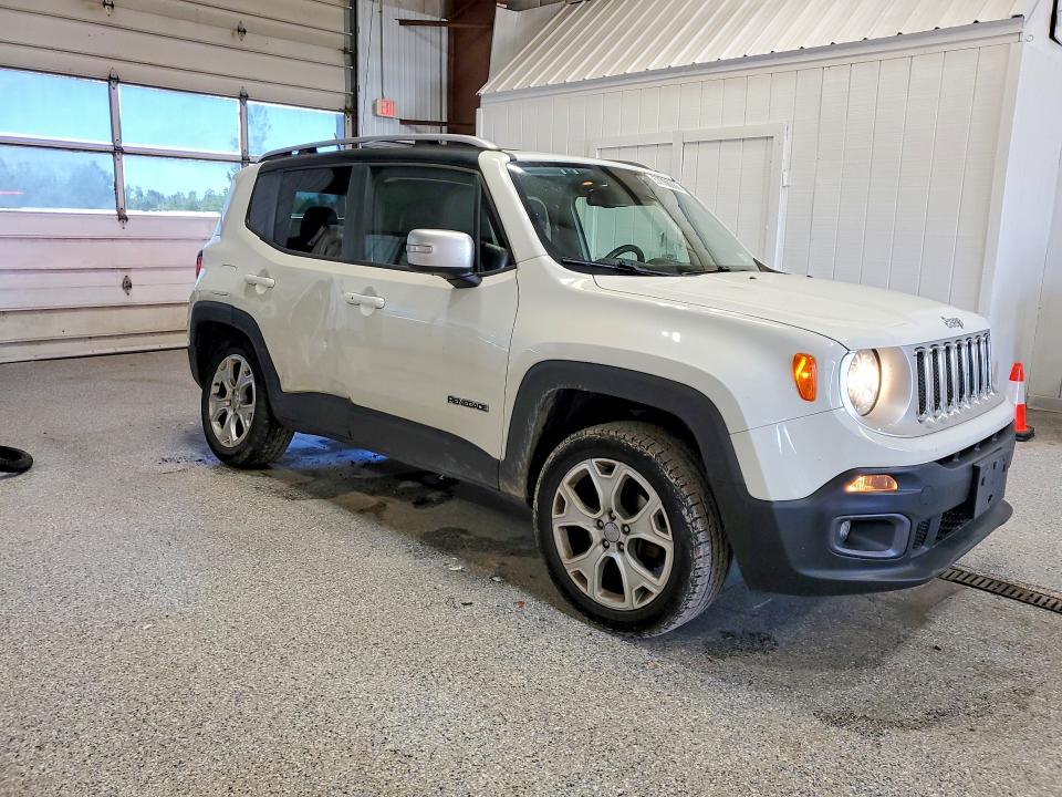 2017 Jeep VIN ZACCJBDB4HPE96492 COPART salvage auction — REAR END, Ny - Mv-907A Salvage Certificate, sold $600 on 2026-07-20 (photo 4)