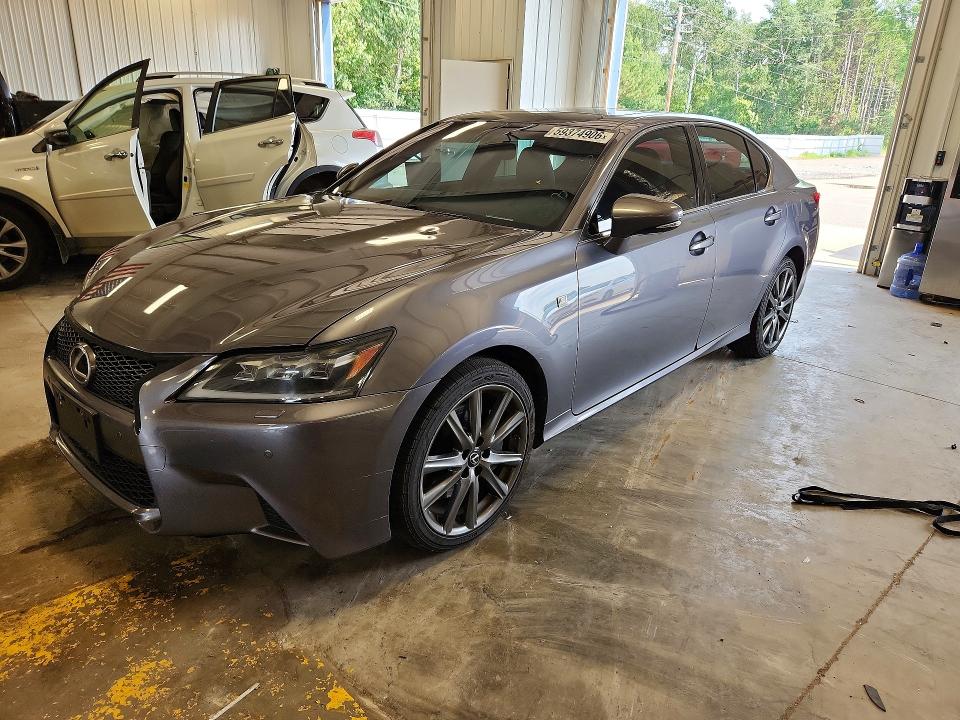 2013 Lexus Gs VIN JTHCE1BL2D5011827 COPART salvage auction — HAIL, Mn - Cert Of Title-Salvage, sold $6,900 on 2026-07-09 (photo 1)