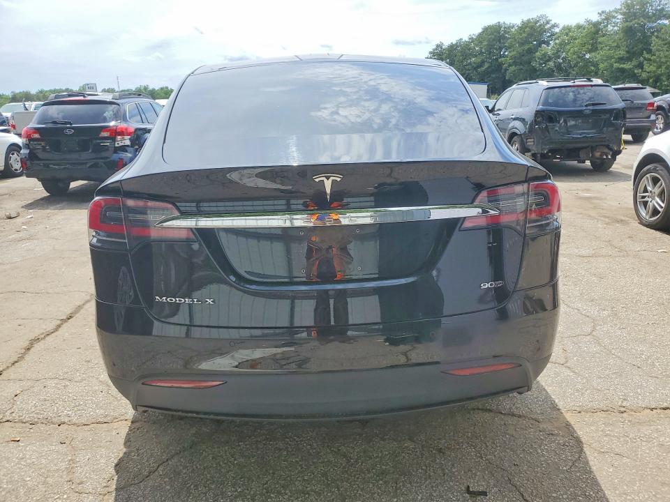 2016 Tesla Model x VIN 5YJXCAE28GF002368 COPART salvage auction — FRONT END, Mt - Certificate Of Title, sold $6,800 on 2026-07-10 (photo 6)