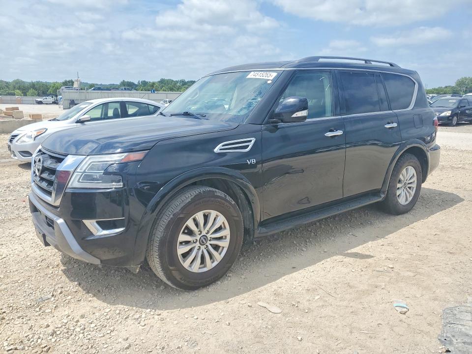 2021 Nissan Armada VIN JN8AY2AC2M9147654 COPART salvage auction — MECHANICAL, Salvage Title, sold $13,200 on 2026-07-28 (photo 1)