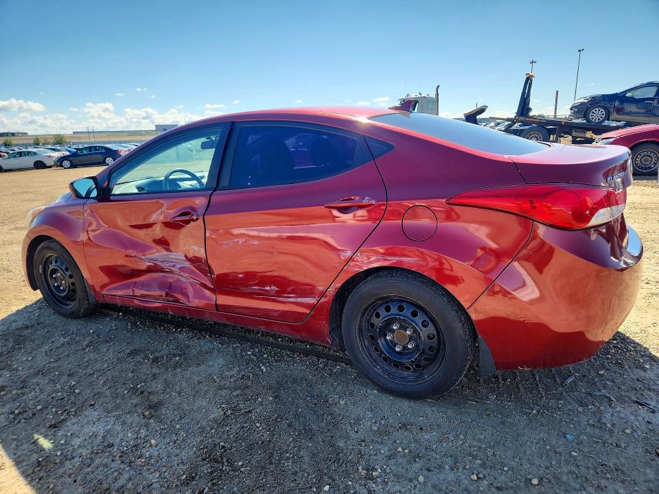 2013 Hyundai Elantra VIN 5NPDH4AE9DH305761 COPART salvage auction — SIDE, Ab - Bos - Salvage, sold $2,150 on 2026-07-02 (photo 2)