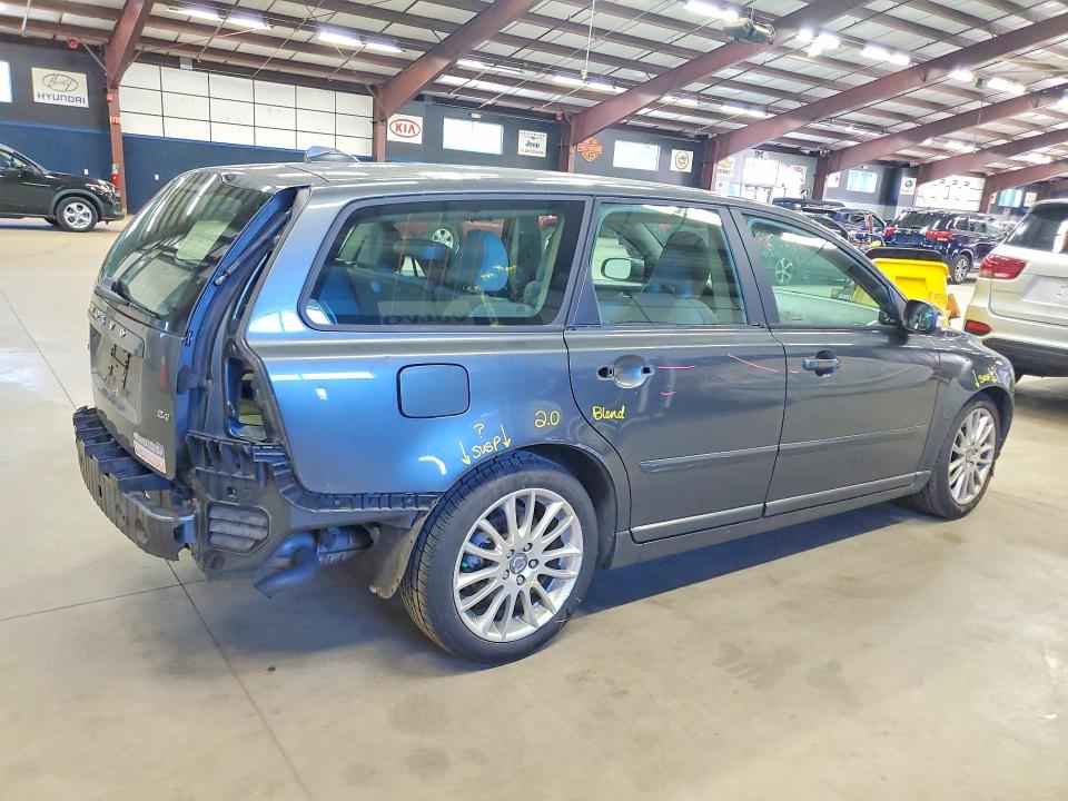 2010 Volvo V50 VIN YV1382MW8A2532693 COPART salvage auction — REAR END, Ma - Cert Of Title-Salvage, sold $475 on 2026-07-02 (photo 3)