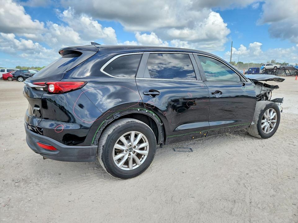 2016 Mazda Cx-9 VIN JM3TCABY5G0124649 COPART salvage auction — FRONT END, Fl - Cert Of Title Slvg Rebuildable, sold $1,550 on 2026-07-02 (photo 3)