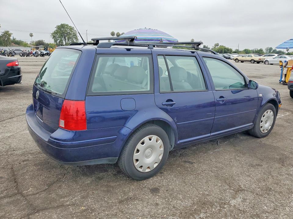 2002 Volkswagen Jetta VIN WVWRK61J52W121344 COPART salvage auction — MINOR DENT/SCRATCHES, Ca - Dis/Dlr/Exp Only Salvage Cert (P), sold $325 on 2026-07-09 (photo 3)