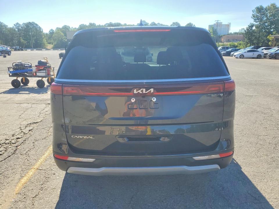 2024 Kia Carnival VIN KNDNC5H38R6315213 COPART salvage auction — FRONT END, Sc - Cert Of Title-Salvage, sold $8,200 on 2026-07-17 (photo 6)