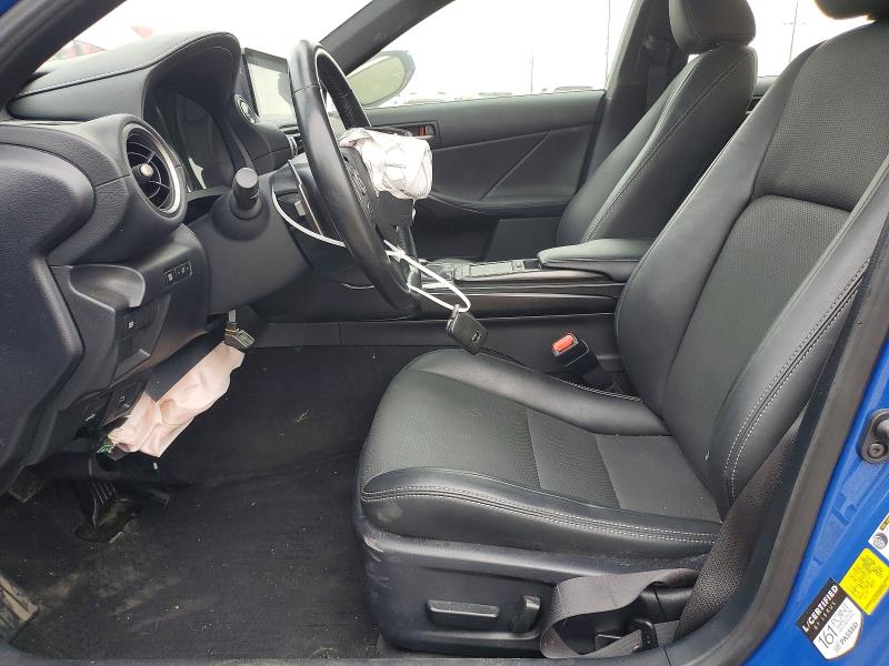 2021 Lexus Is VIN JTHCA1D24M5112965 COPART salvage auction — FRONT END, Ca - Salvage Certificate, sold $9,100 on 2026-07-29 (photo 7)