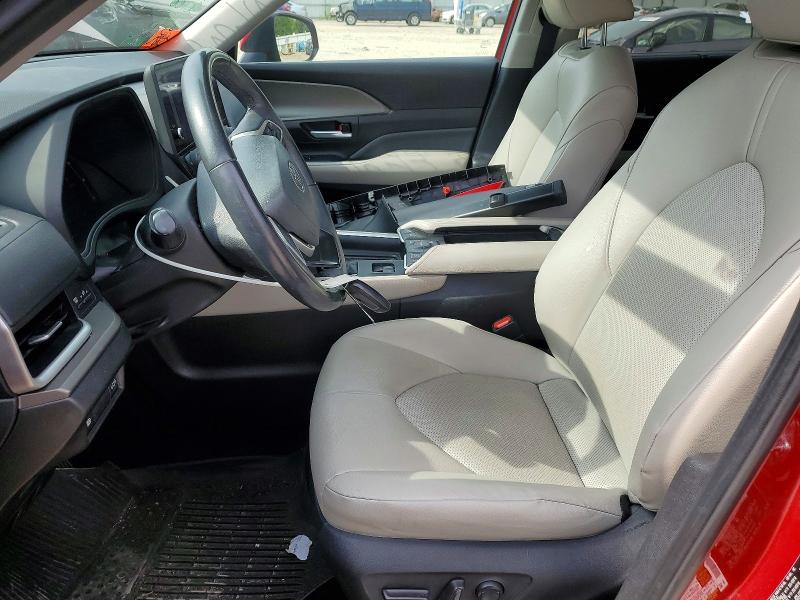 2024 Toyota Highlander VIN 5TDAAAB5XRS039057 COPART salvage auction — REAR END, Va - Cert Of Title - Salvage, sold $300 on 2026-07-21 (photo 7)