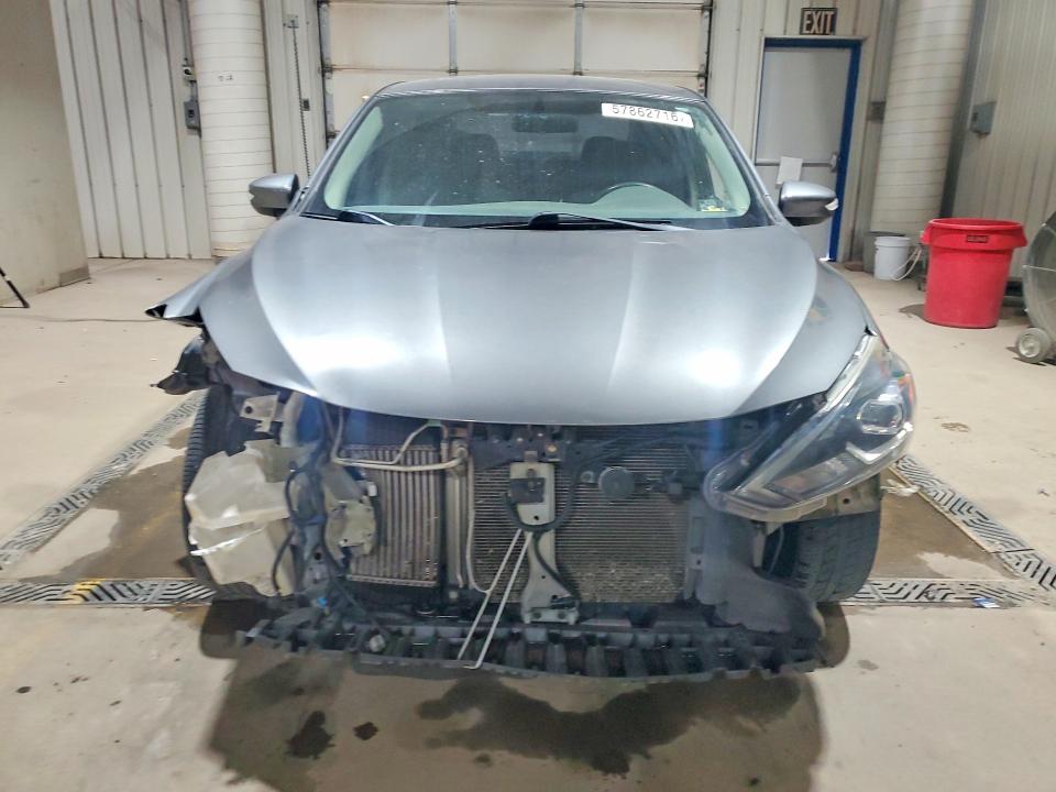 2017 Nissan Sentra VIN 3N1CB7AP1HY213099 COPART salvage auction — FRONT END, Pa - Certificate Of Salvage, sold $1,200 on 2026-07-02 (photo 5)