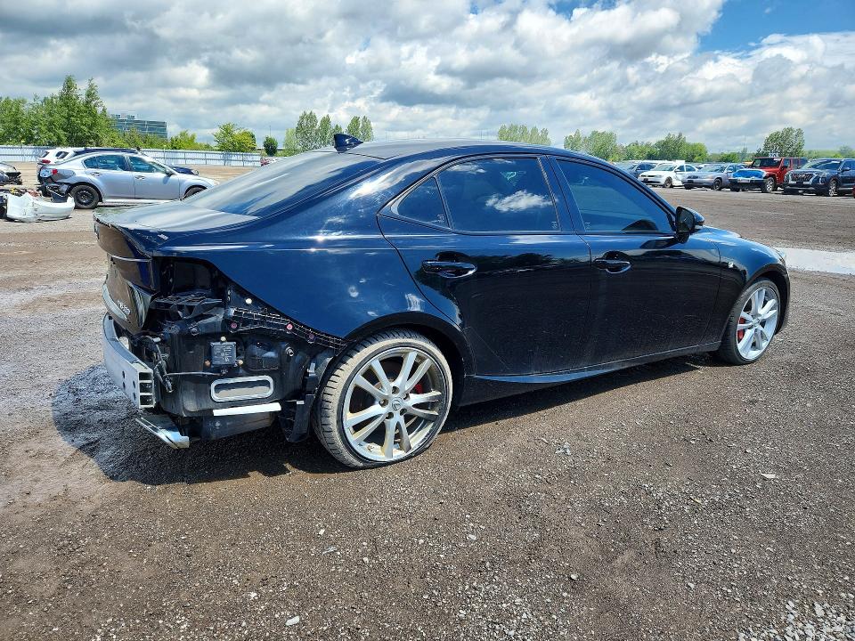 2019 Lexus VIN JTHC81D29K5039780 COPART salvage auction — REAR END, On - Permit Salvage, sold $7,700 on 2026-07-28 (photo 3)