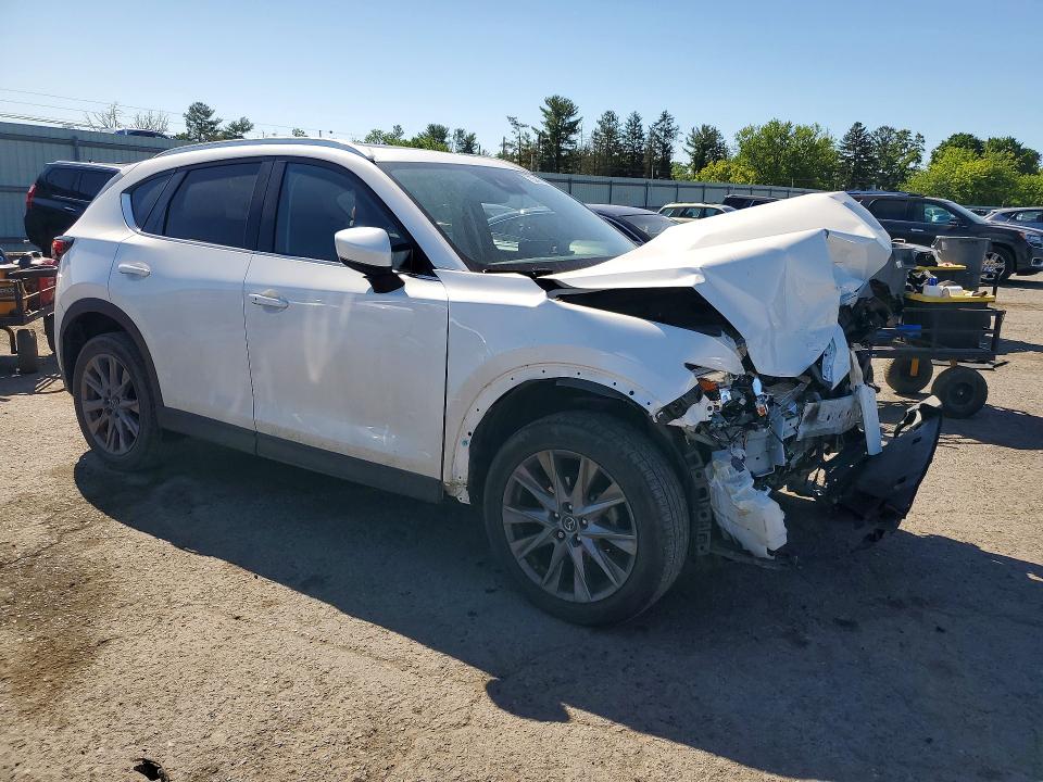 2021 Mazda VIN JM3KFBDM0M1408022 COPART salvage auction — FRONT END, Pa - Certificate Of Salvage, sold $3,400 on 2026-07-07 (photo 4)