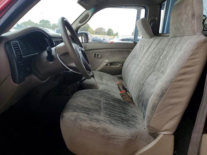 2001 Toyota Tacoma VIN 5TENL42NX1Z852869 COPART salvage auction — REAR END, Ca - Salvage Certificate, sold $3,800 on 2026-07-07 (photo 7)