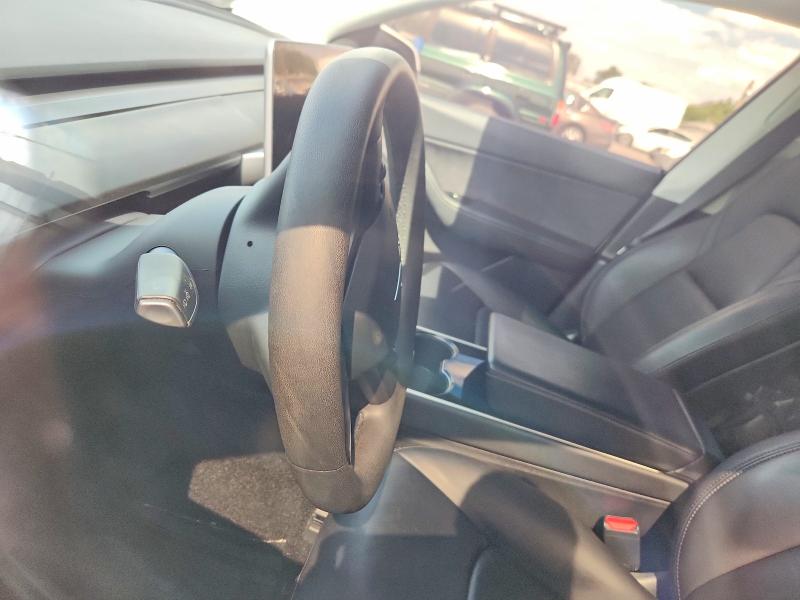 2021 Tesla Model y VIN 5YJYGDEE0MF070096 COPART salvage auction — FRONT END, Nj - Cert Of Title-Salvage, sold $375 on 2026-07-21 (photo 9)
