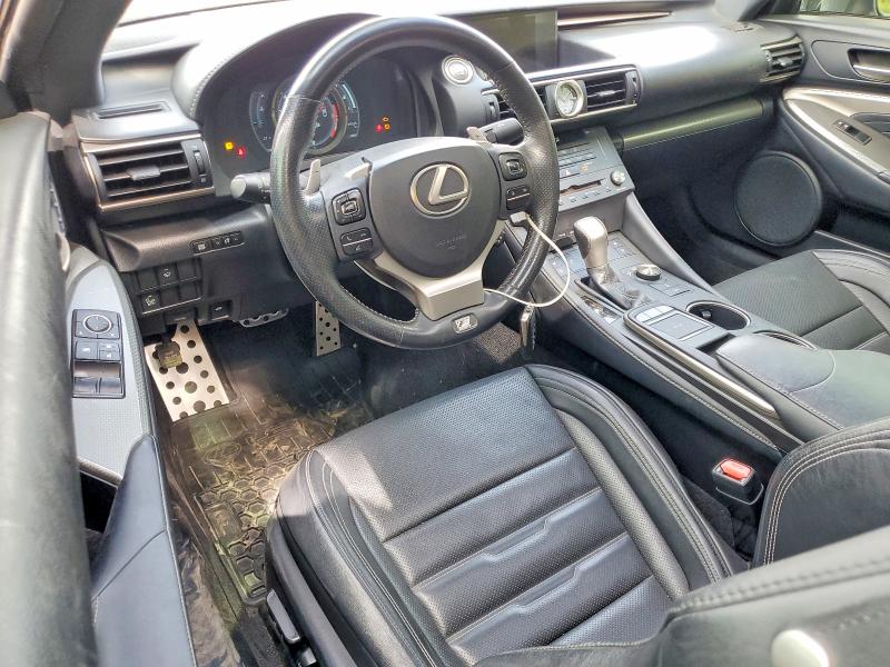 2015 Lexus Rc 350 VIN JTHSE5BC5F5000438 COPART salvage auction — FRONT END, On - Permit No Brand - Unfit, sold $5,200 on 2026-07-09 (photo 8)