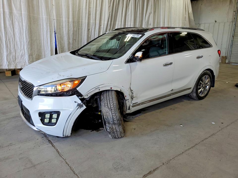 2017 Kia Sorento VIN 5XYPKDA54HG228728 COPART salvage auction — FRONT END, Ny - Mv-907A Salvage Certificate, sold $625 on 2026-07-20 (photo 1)