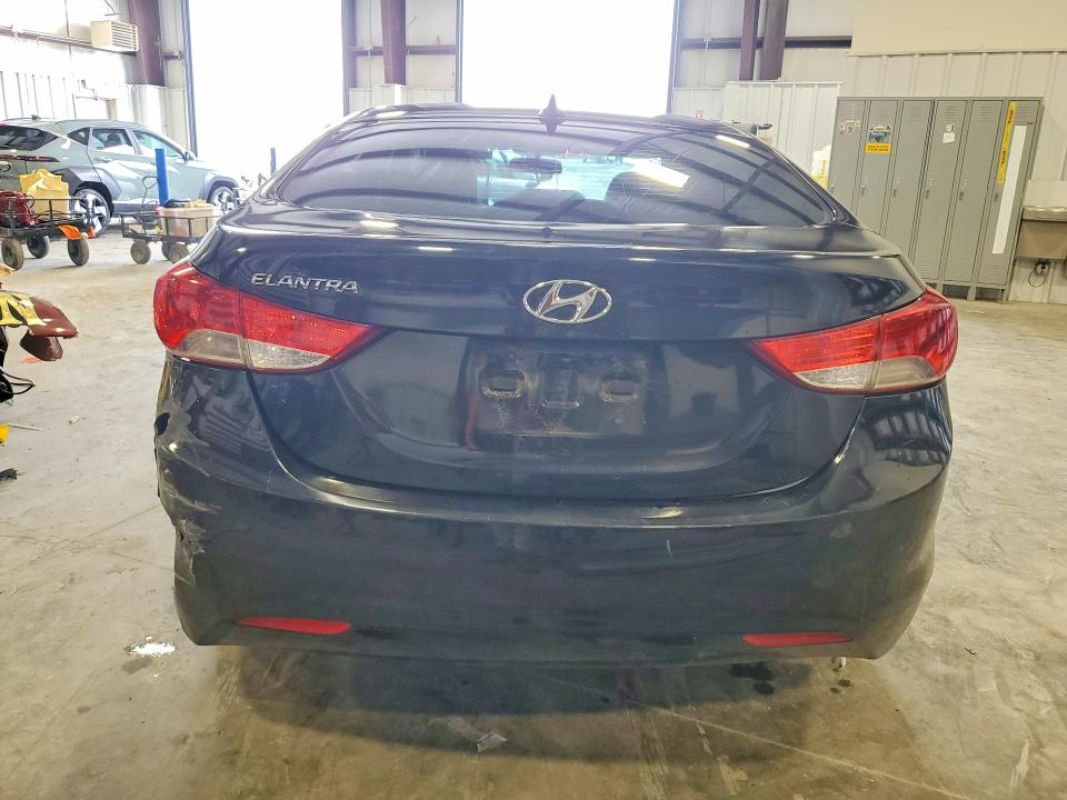 2011 Hyundai Elantra VIN KMHDH4AEXBU143833 COPART salvage auction — FRONT END, Ky - Cert Of Title-Salvage, sold $375 on 2026-07-09 (photo 6)