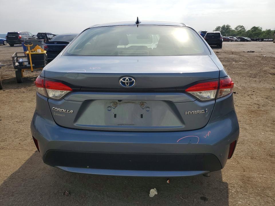 2021 Toyota Corolla VIN JTDEAMDE9MJ013085 COPART salvage auction — FRONT END, Pa - Certificate Of Salvage, sold $4,900 on 2026-07-10 (photo 6)