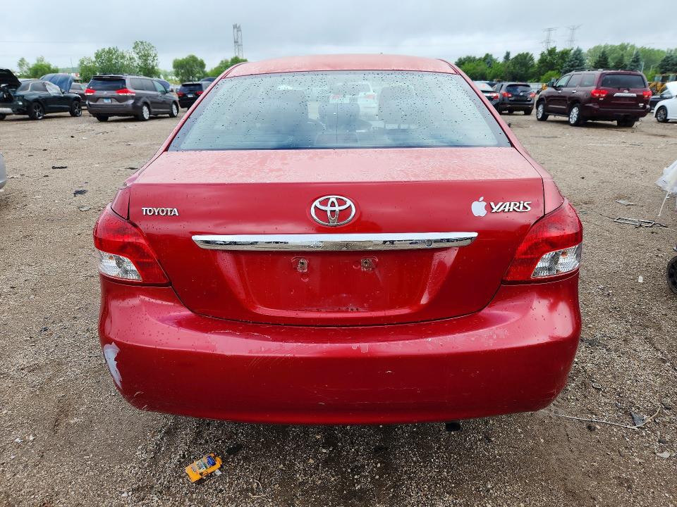 2007 Toyota Yaris VIN JTDBT923371040136 COPART salvage auction — SIDE, Il - Salvage Certificate, sold $850 on 2026-07-14 (photo 6)