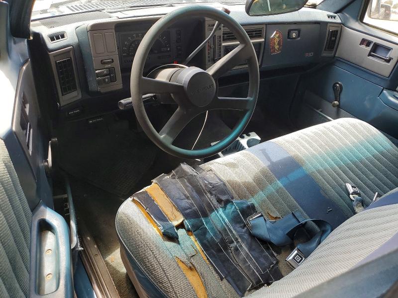 1992 Chevrolet S truck VIN 1GCCS14Z4N8159862 COPART salvage auction — MINOR DENT/SCRATCHES, Ca - Dlr/Dis/Exp Only Salvage Title, sold $625 on 2026-07-02 (photo 8)