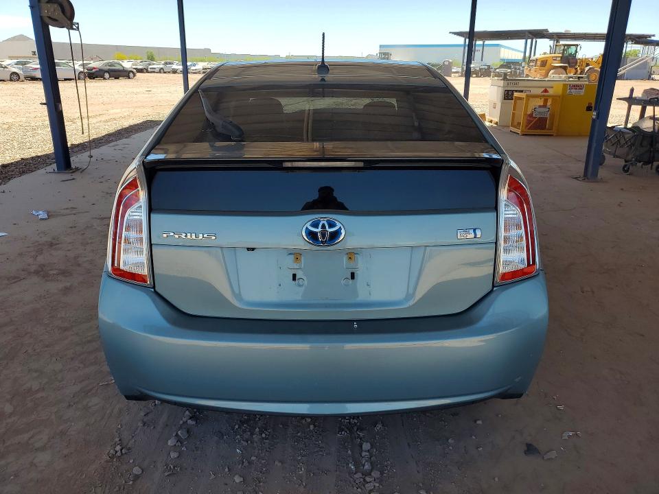 2015 Toyota Prius VIN JTDKN3DU5F1946056 COPART salvage auction — FRONT END, Az - Cert Of Title - Salvage, sold $1,600 on 2026-07-14 (photo 6)