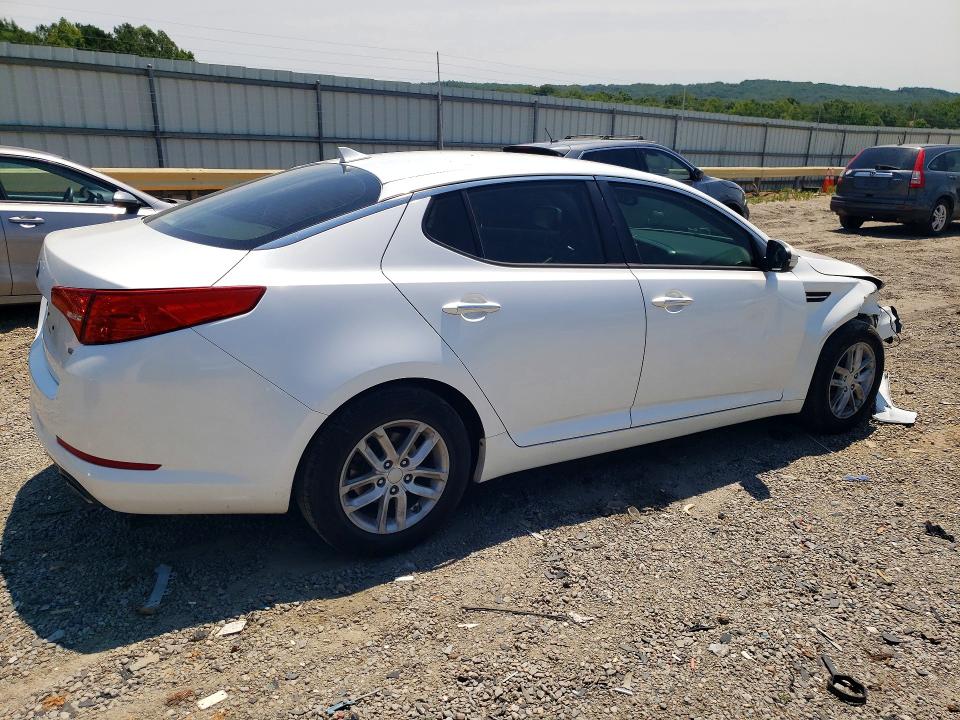 2013 Kia VIN KNAGM4A74D5402194 COPART salvage auction — FRONT END, Va - Cert Of Title - Salvage, sold $350 on 2026-07-10 (photo 3)