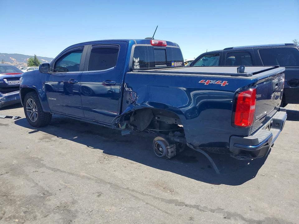 2020 Chevrolet VIN 1GCGTCEN4L1196440 COPART salvage auction — SIDE, Ca - Salvage Certificate, sold $8,100 on 2026-07-02 (photo 2)