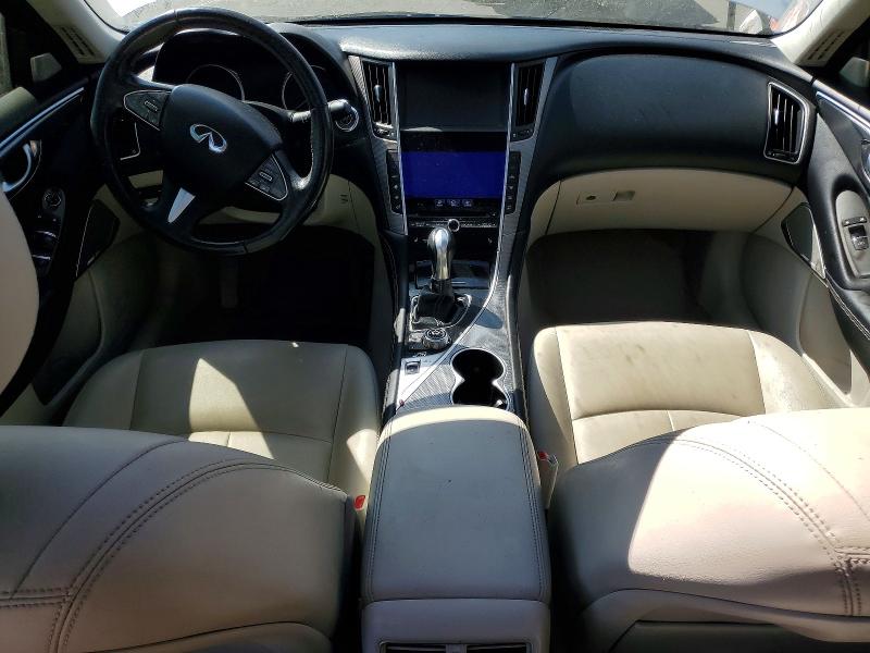 2017 Infiniti Q50 VIN JN1EV7AP0HM731675 COPART salvage auction — VANDALISM, Ca - Salvage Certificate, sold $3,950 on 2026-07-20 (photo 8)