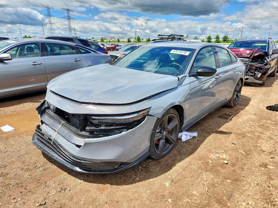 2025 Honda Accord VIN 1HGCY2F79SA096313 — COPART salvage auction photo