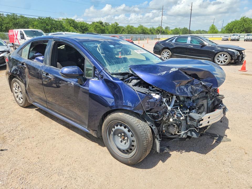 2023 Toyota Corolla VIN JTDBCMFE7PJ011883 COPART salvage auction — FRONT END, Tx - Nonrepairable Title, sold $100 on 2026-07-09 (photo 4)