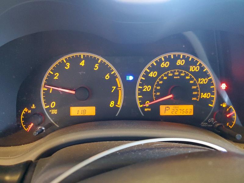 2009 Toyota Corolla VIN JTDBL40E299025588 COPART salvage auction — MINOR DENT/SCRATCHES, Ca - Dis/Dlr/Exp Only Clean Title, sold $1,300 on 2026-07-09 (photo 9)