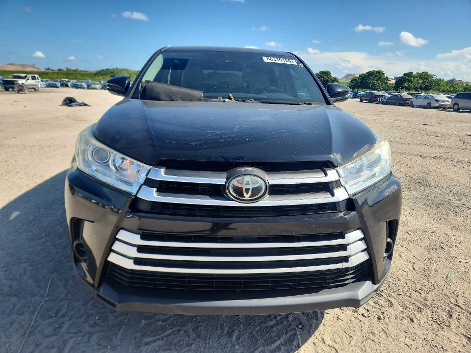 2017 Toyota Highlander VIN 5TDZARFH1HS025083 COPART salvage auction — SIDE, Fl - Cert Of Title Slvg Rebuildable, sold $10,100 on 2026-07-09 (photo 5)