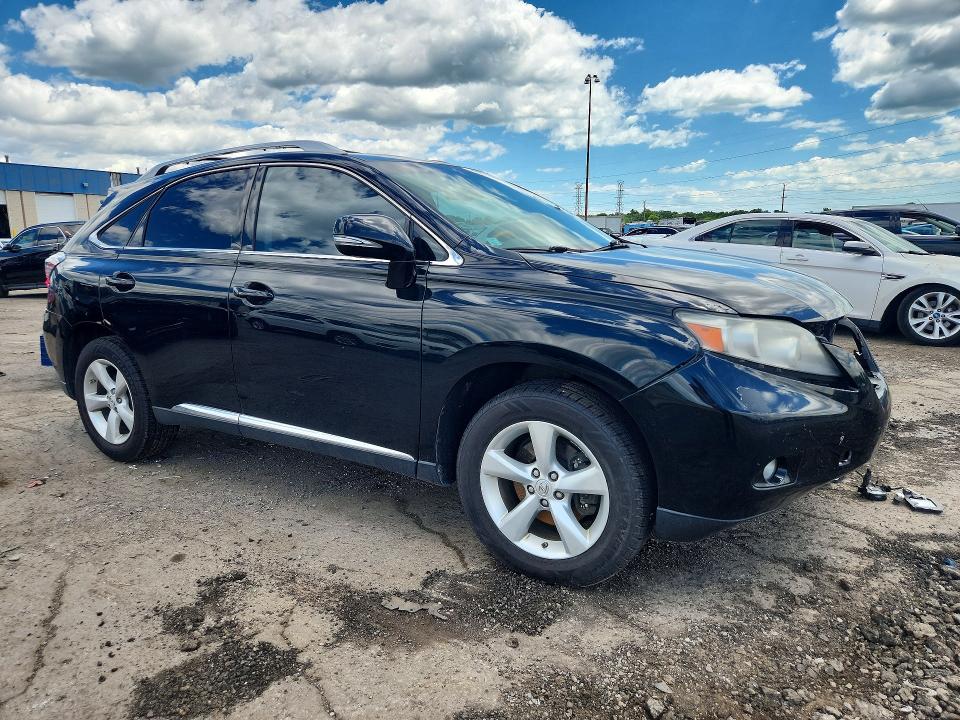 2010 Lexus Rx VIN 2T2BK1BA6AC035482 COPART salvage auction — FRONT END, Mi - Certificate Of Title, sold $2,050 on 2026-07-28 (photo 4)
