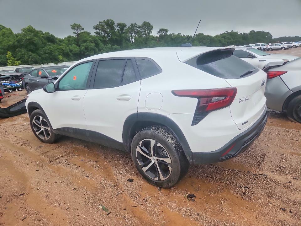 2024 Chevrolet VIN KL77LGE21RC144156 COPART salvage auction — WATER/FLOOD, Al - Cert Of Title-Flood Salvage, sold $250 on 2026-07-21 (photo 2)