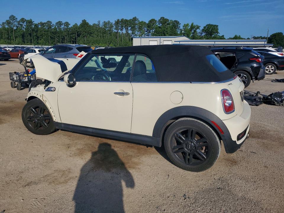 2014 Mini Cooper VIN WMWZP3C59ET707290 COPART salvage auction — FRONT END, SC - CERT OF TITLE-SALVAGE, sold $975 on 2026-08-03 (photo 2)